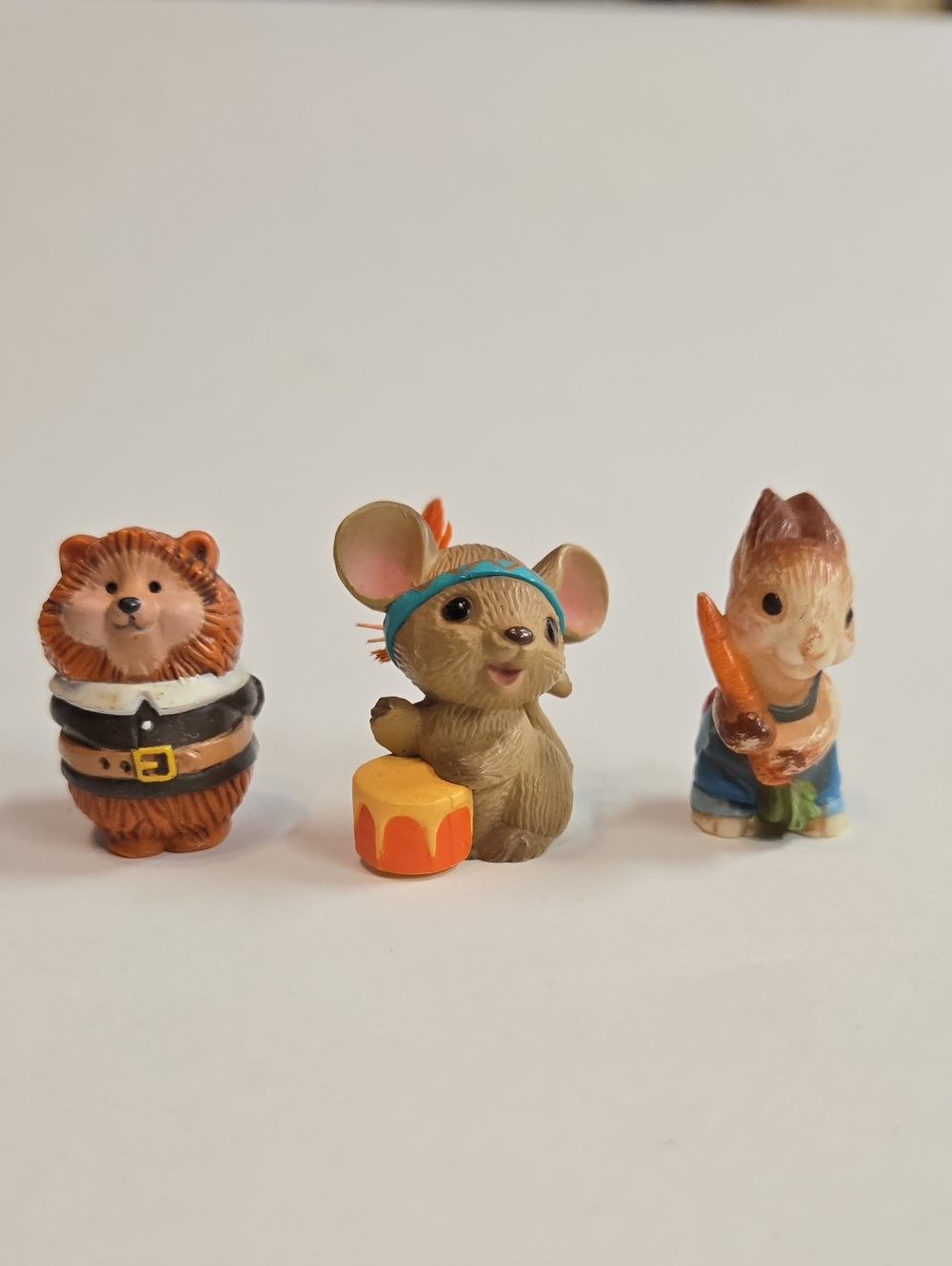 Vntg 1984 Hallmarks Cards Inc. Small Pets Figurine Set EUC 1.25"